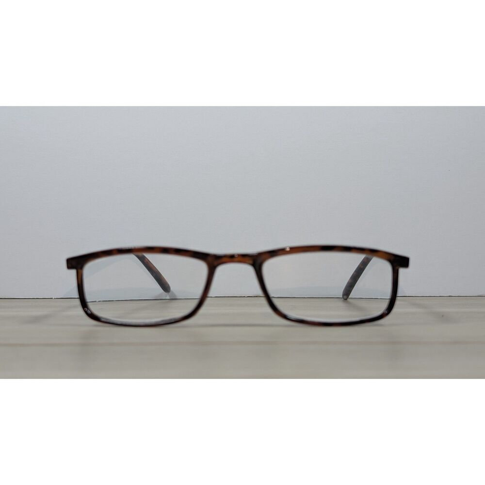 Magnivision Oxford Tortoise Shell Reading Glasses +1.50 Rectangle Readers